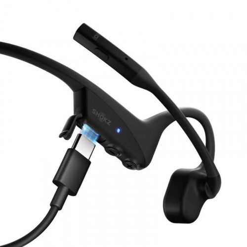 Auriculares Shokz C120-AN-BK inalámbricos Bluetooth con Cancelación de Ruido y micrófono, uso oficina, negros