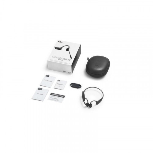 Auriculares Shokz C120-AN-BK inalámbricos Bluetooth con Cancelación de Ruido y micrófono, uso oficina, negros