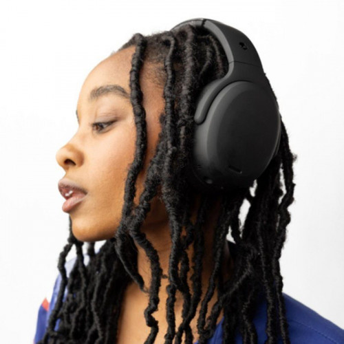 Auriculares Skullcandy Crusher ANC 2 inalámbricos y con cable Bluetooth con Cancelación de Ruido, micrófono y USB-C, gris