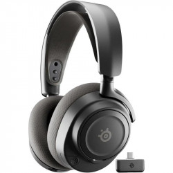 Auriculares Steelseries Arctis Nova 7P Gen 2 inalámbricos Bluetooth con Cancelación de Ruido Negro