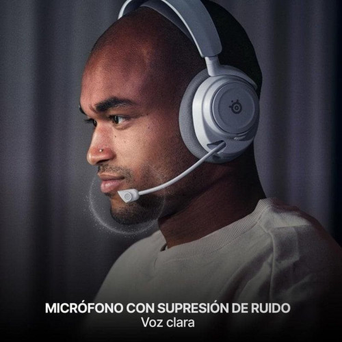 Auriculares Steelseries Arctis Nova 7P Gen 2 inalámbricos Bluetooth con Cancelación de Ruido Negro