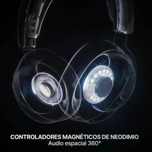 Auriculares Steelseries Arctis Nova 7P Gen2 Bluetooth y Wireless para PC/PS5/Nintendo Switch magenta