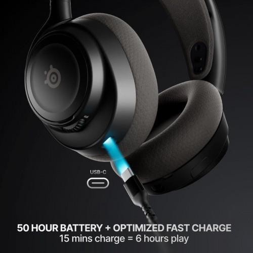 Auriculares Steelseries Arctis Nova 7X Gen 2 Bluetooth y Wireless para Xbox/PC/Nintendo Switch negro