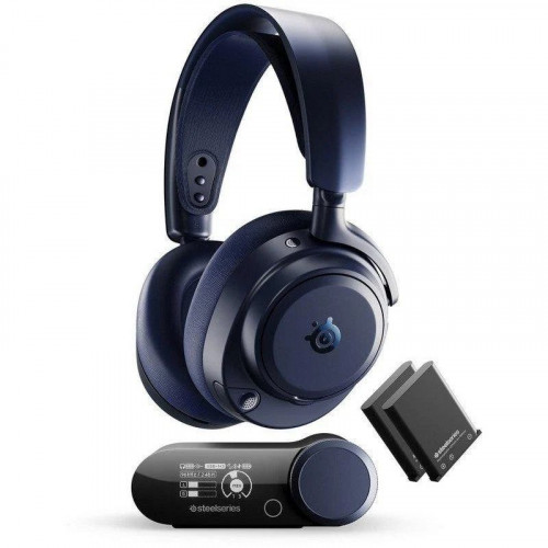 Auriculares Steelseries Arctis Nova Pro Omni inalámbricos 2,4 GHz + Bluetooth con Cancelación de Ruido Azul