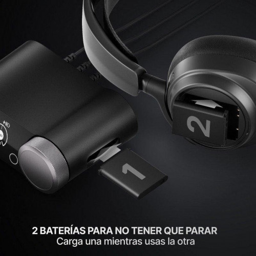 Auriculares Steelseries Arctis Nova Pro Omni inalámbricos 2,4 GHz + Bluetooth con Cancelación de Ruido Negro