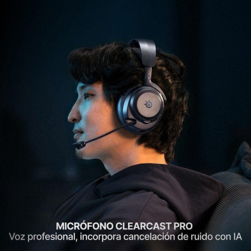 Auriculares Steelseries Arctis Nova Pro Omni inalámbricos 2,4 GHz + Bluetooth con Cancelación de Ruido Azul