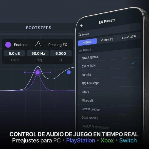 Auriculares Steelseries Arctis Nova Pro Omni inalámbricos 2,4 GHz + Bluetooth con Cancelación de Ruido Azul