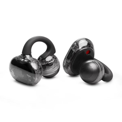Auriculares True Wireless de conducción de aire JBL Soundgear Clips, IP54, hasta 32h. reproducción total, carga rápida. Negro