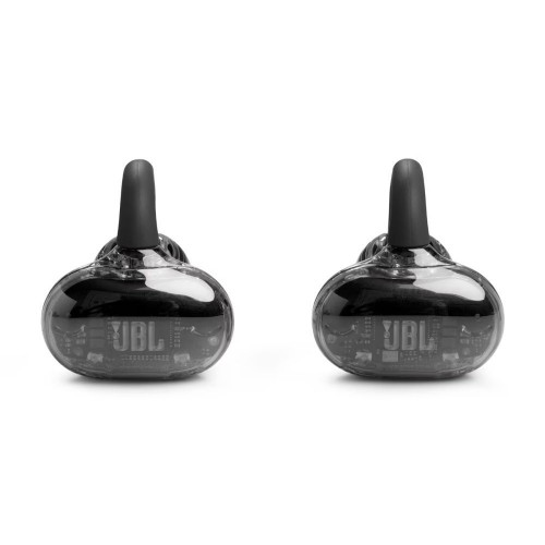 Auriculares True Wireless de conducción de aire JBL Soundgear Clips, IP54, hasta 32h. reproducción total, carga rápida. Negro