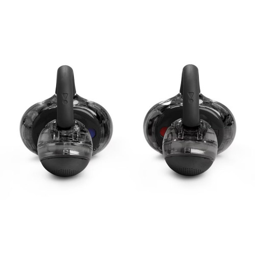 Auriculares True Wireless de conducción de aire JBL Soundgear Clips, IP54, hasta 32h. reproducción total, carga rápida. Negro