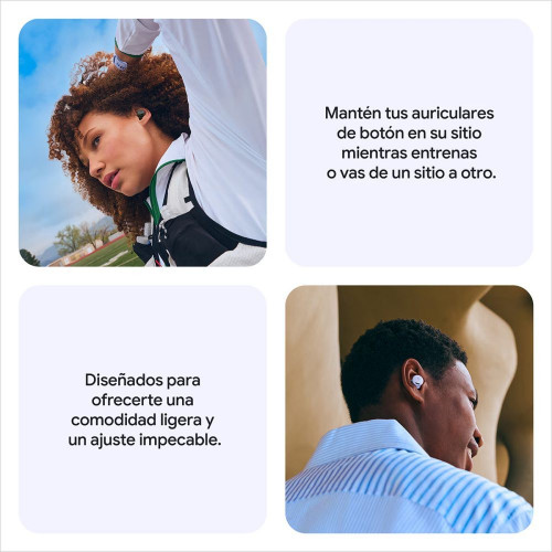 Auriculares True Wireless Google Pixel Buds 2a con cancelación de ruido activa Iris