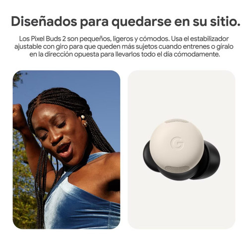 Auriculares True Wireless Google Pixel Buds Pro 2 con cancelación activa de ruido Verde liquen