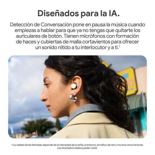 Auriculares True Wireless Google Pixel Buds Pro 2 con cancelación activa de ruido Verde liquen
