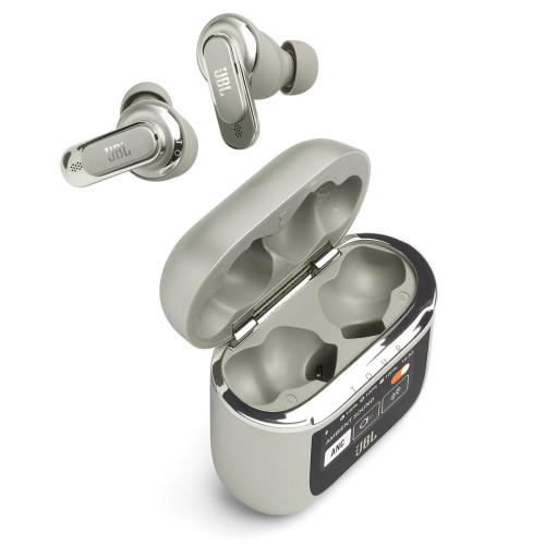 Auriculares True Wireless JBL Tour Pro 2 Bluetooth, cancelación de ruido Champagne