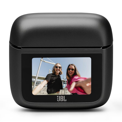 Auriculares True Wireless JBL Tour Pro 3 con cancelación de ruido y funda de carga inteligente Smart Charging Case Negro
