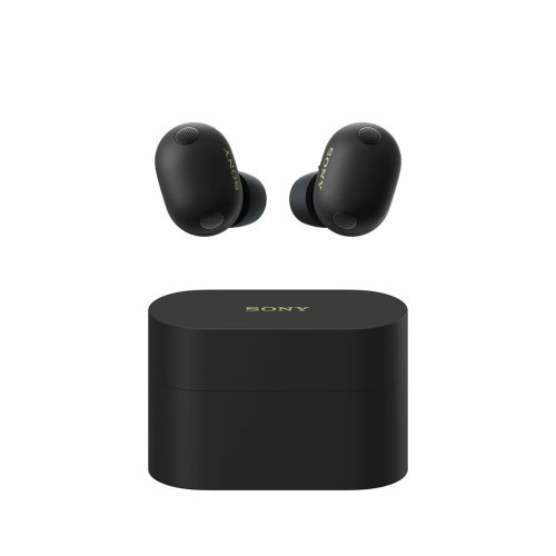 Auriculares True Wireless Sony WF-1000XM6 con cancelación de ruido, Bluetooth, IPX4, 24 horas de batería Negro