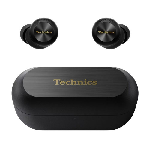 Auriculares True Wireless Technics AZ100 con cancelación de ruido, LDAC y Voice Focus AI Negro