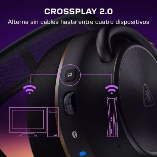 Auriculares Turtle Beach Stealth Pro II inalámbricos Bluetooth 5.3 Cancelación de Ruido XBOX Blancos