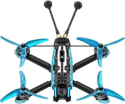 Axisflying Axisflying Manta 5 SE V2 Squeshed X Smurfs 5 Inch 6S H743 F722 FC GPS FPV Racing Drones PNP BNF con sistema de unidad aérea Analógica / DJI