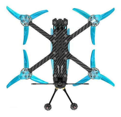 Axisflying Axisflying Manta 5 SE V2 Squeshed X Smurfs 5 Inch 6S H743 F722 FC GPS FPV Racing Drones PNP BNF con sistema de unidad aérea Analógica / DJI