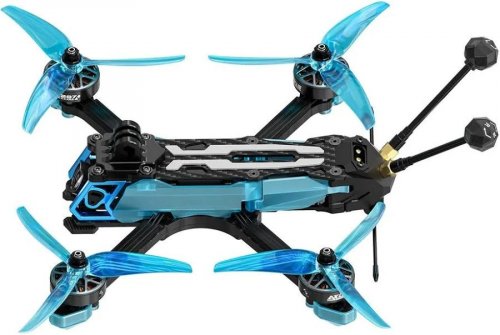 Axisflying Axisflying Manta 5 SE V2 Squeshed X Smurfs 5 Inch 6S H743 F722 FC GPS FPV Racing Drones PNP BNF con sistema de unidad aérea Analógica / DJI