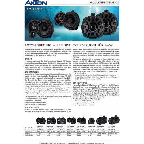 Axton ATS-BSUB4