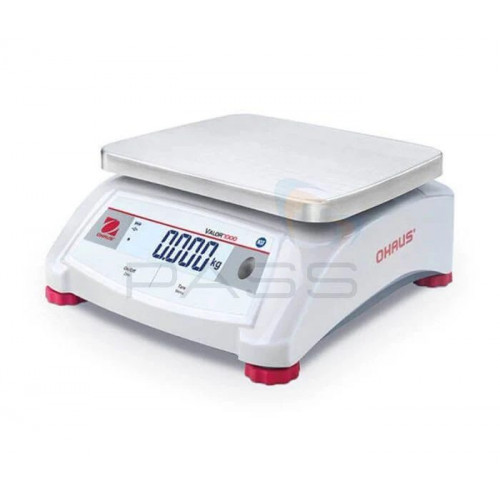 Balanza compacta OHAUS V12P30T-M capacidad de pesaje 30 kg legibilidad al pesar 2 g 30554441