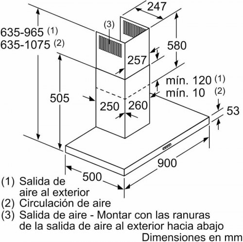 Balay 3BC096MX Campana