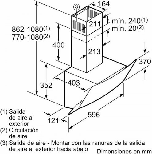 Balay 3BC565GN Campana