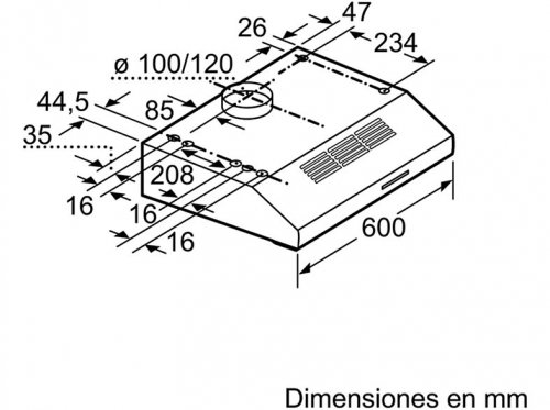 Balay 3BH263MB Campana Convencional