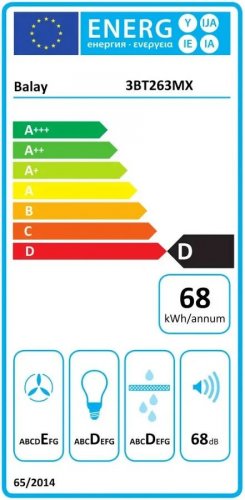 Balay 3BT263MX Campana