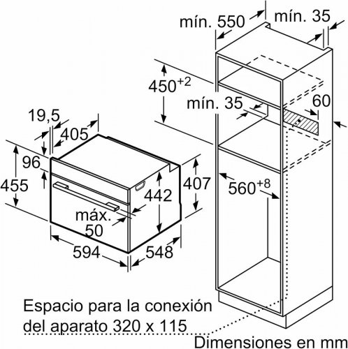 Balay 3cb5159n3 Horno compacto