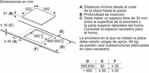 Balay 3EB865FR Placa Inducción