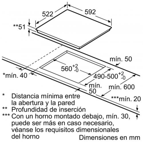 Balay 3EB965LR Placa Inducción