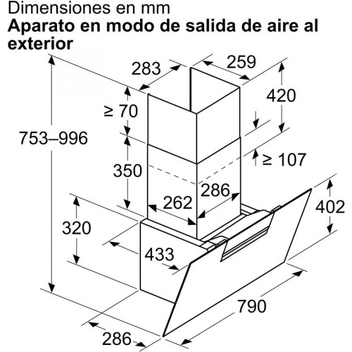 Balay Campana 3bc587gbh