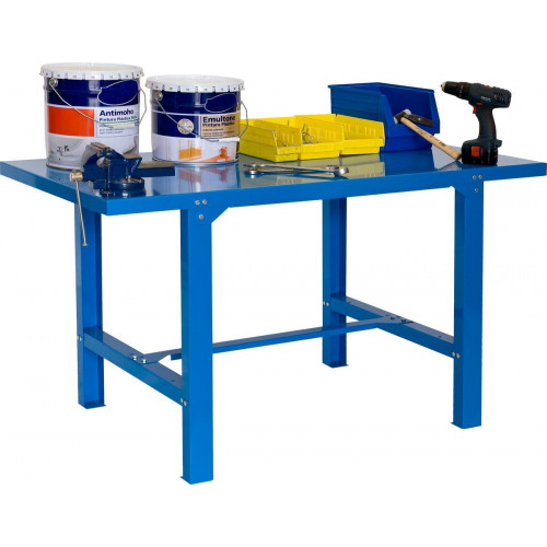 Banco de trabajo Simonwork BT6 Azul 83x120x73 cm con bandeja de metal