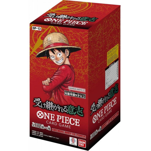 Bandai One Piece OP-13: Carrying on His Will Booster Display Box (JP)