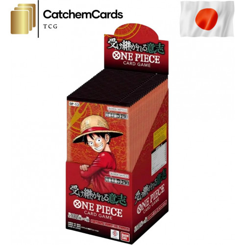 Bandai One Piece OP-13: Carrying on His Will Booster Display Box (JP)
