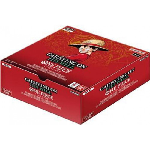Bandai TCG OP13 - Carrying on his will - 3rd Anniversary Booster Display (EN)