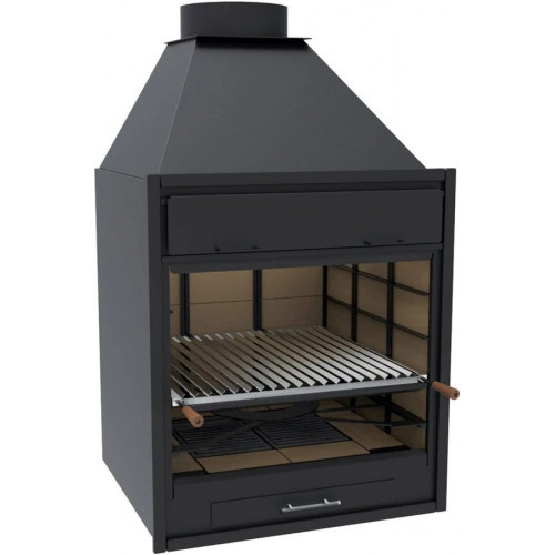 barbacoa Argentina 90 cm con mueble