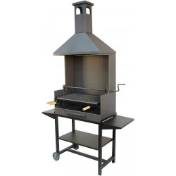 Barbacoa con Chimenea Completa y bandejas Metálicas Imex el Zorro