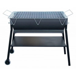 Barbacoa curva con parrilla
