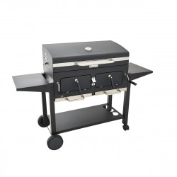 Barbacoa de carbón Centaurus King 2 chimeneas NATERIAL para más de 10 personas
