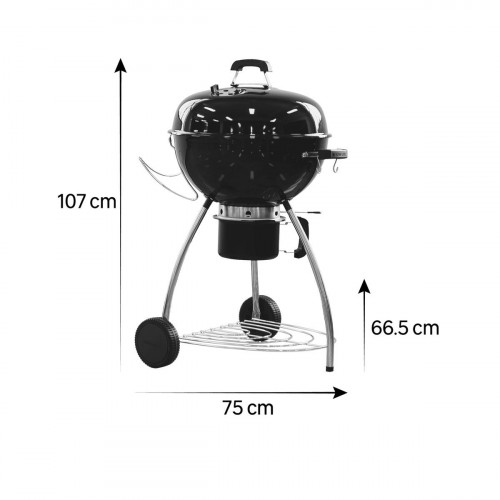 Barbacoa de carbón Phoenix Beta III NATERIAL 57 cm para 6 a 10 personas