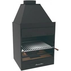 Barbacoa de carbón y leña Bf-60