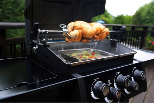 Barbacoa de gas Broil King Royal 390 Shadow de 5 quemadores y 14.8 kw