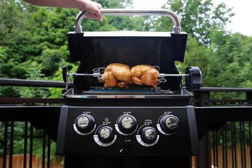 Barbacoa de gas Broil King Royal 390 Shadow de 5 quemadores y 14.8 kw