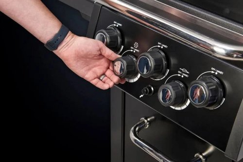 Barbacoa de gas Broil King Royal 390 Shadow de 5 quemadores y 14.8 kw