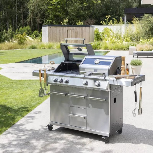 Barbacoa de gas naterial recomendado para más de 10 personas