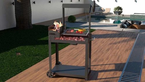 Barbacoa de leña imor